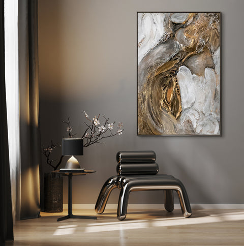Framed painting for home decor