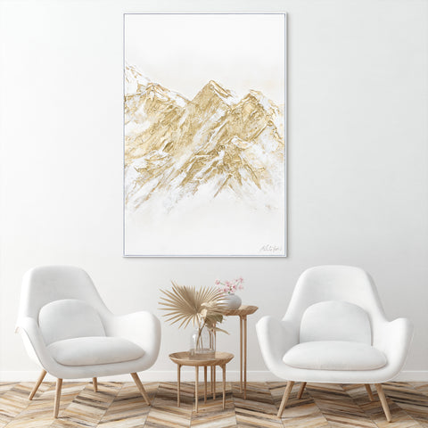 abstract mountain painting landscape artwork